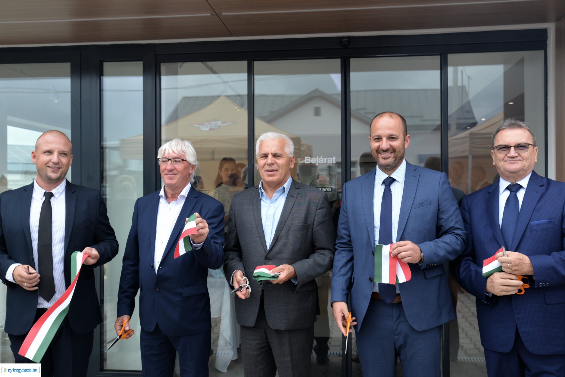 A megújult VOLVO szalon ünnepélyes átadása