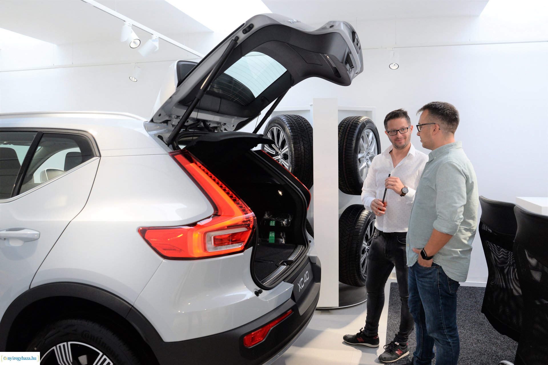 A megújult VOLVO szalon ünnepélyes átadása