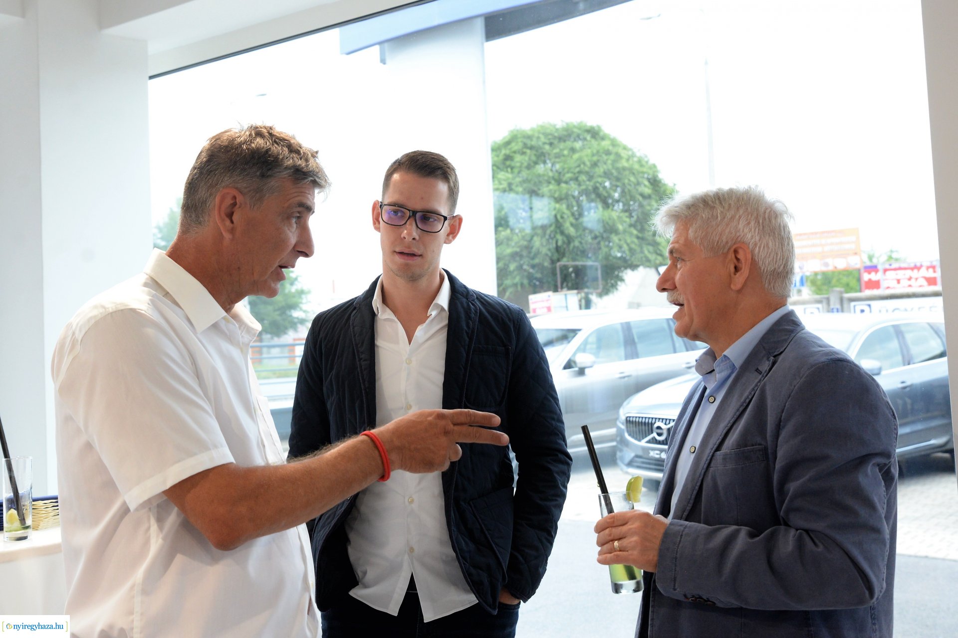 A megújult VOLVO szalon ünnepélyes átadása