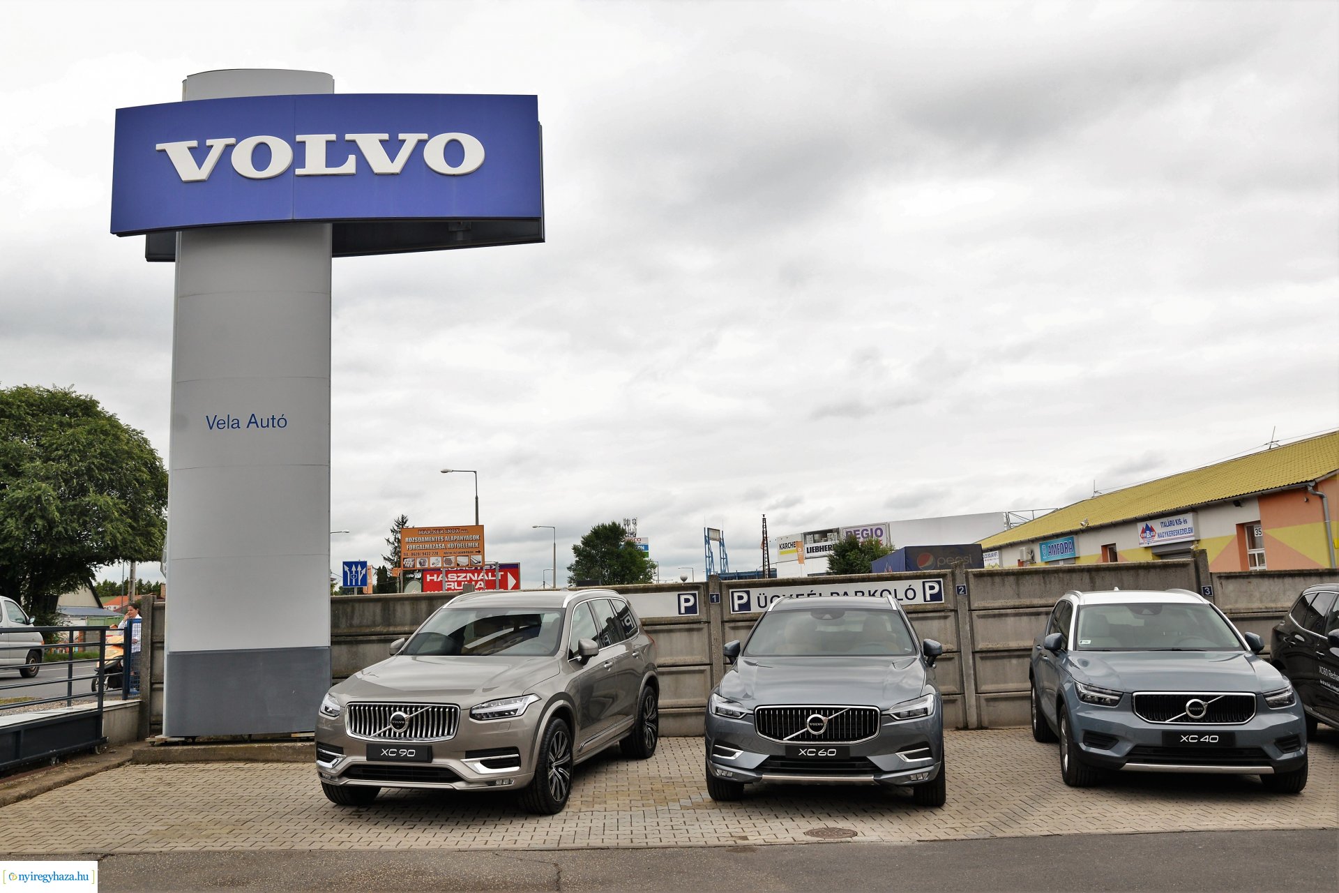 A megújult VOLVO szalon ünnepélyes átadása