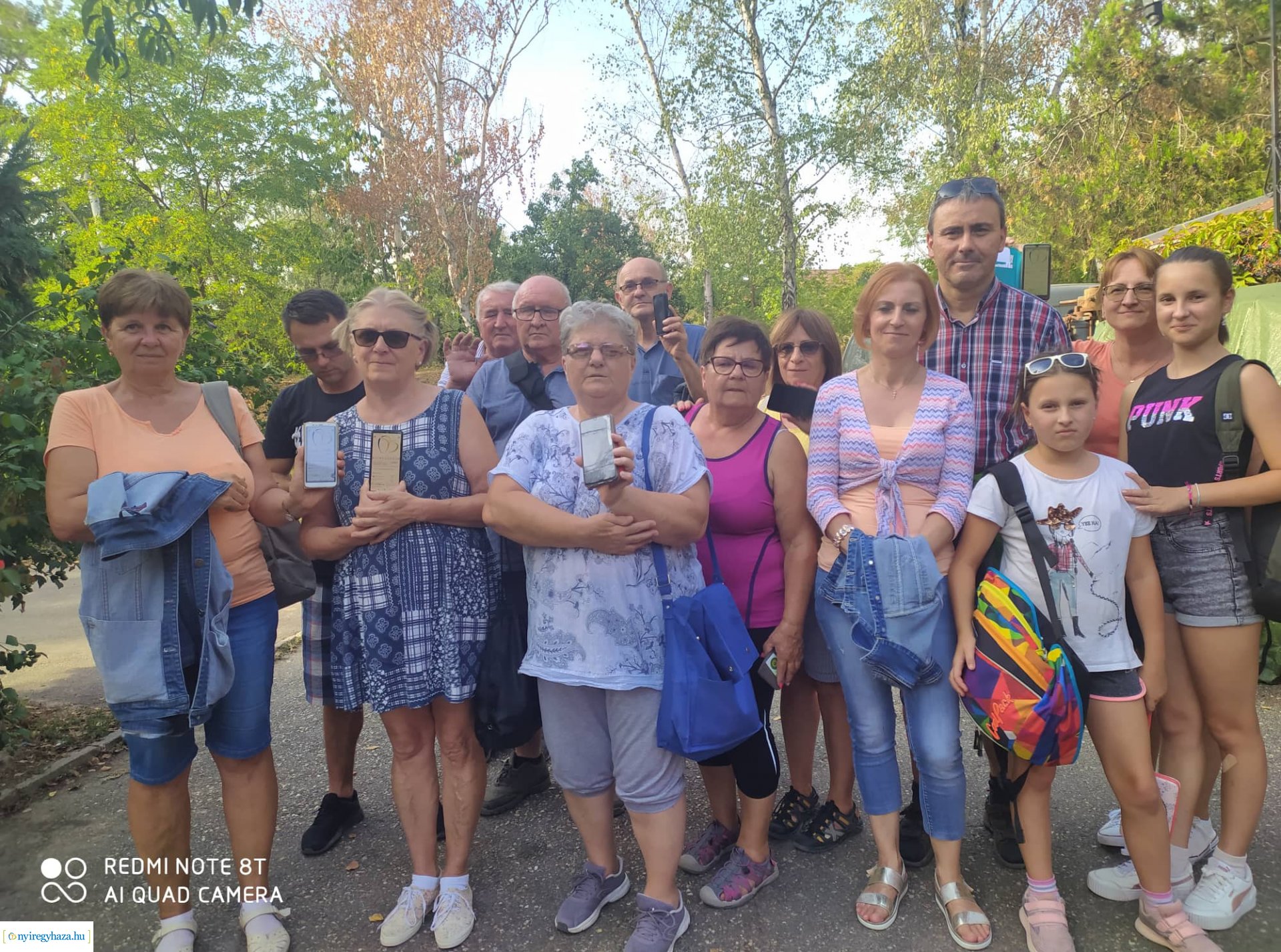 A Megyer-hegyi tengerszemhez és a Zemplén Kalandparkba látogattak az Orosért Közéleti Egyesület tagjai