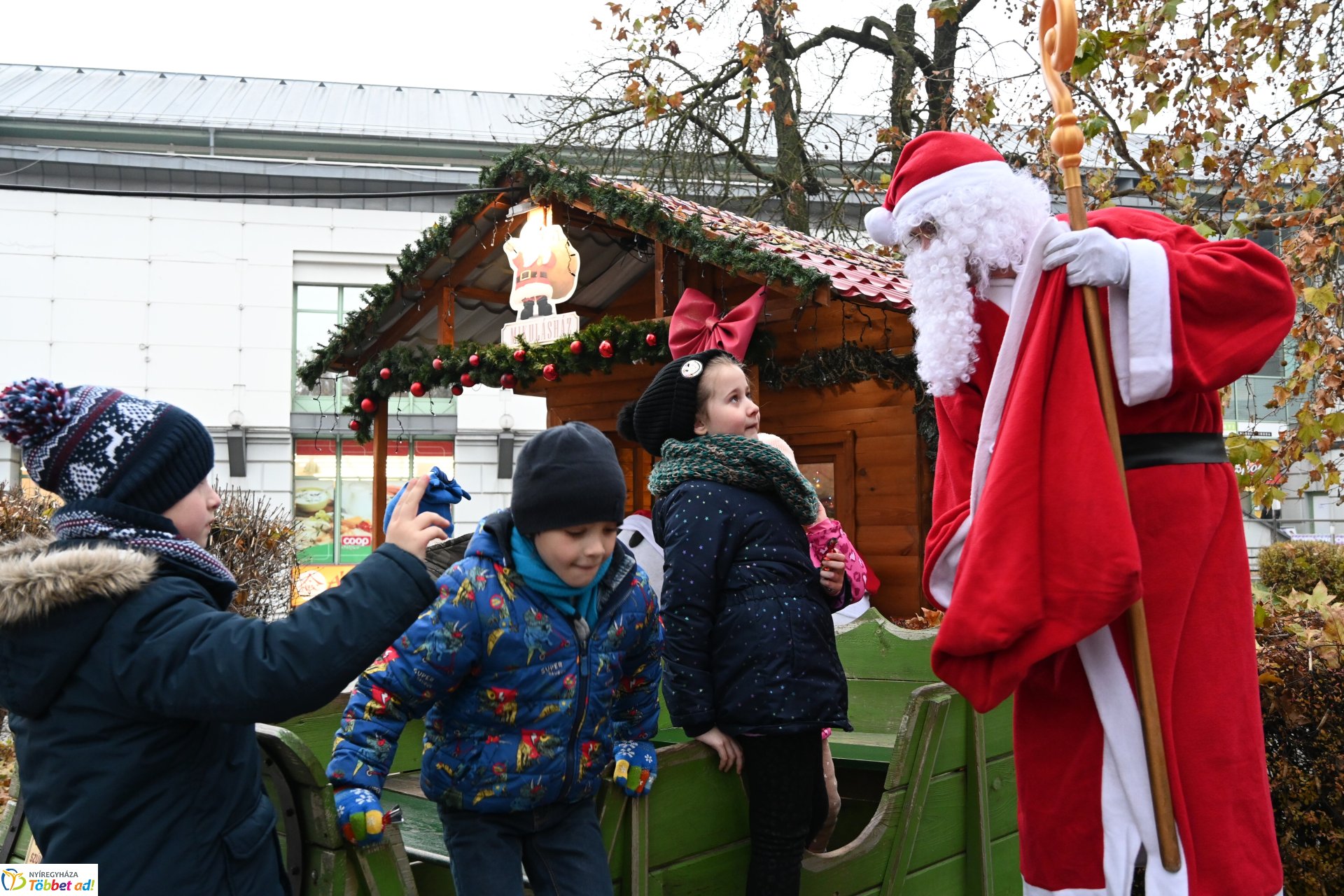 A Mikulás-ház egész héten látogatható