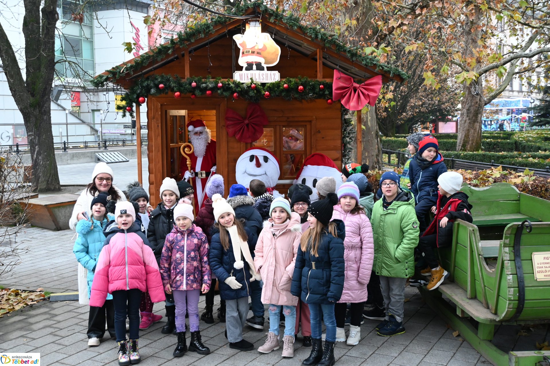 A Mikulás-ház egész héten látogatható
