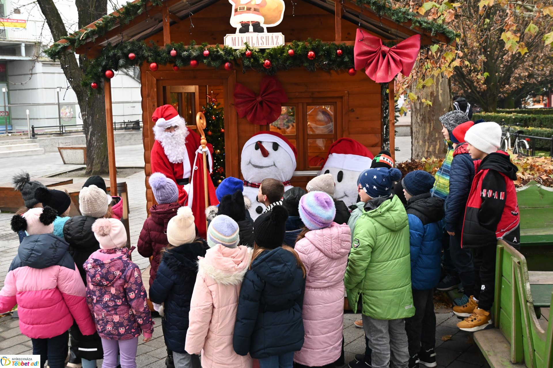 A Mikulás-ház egész héten látogatható