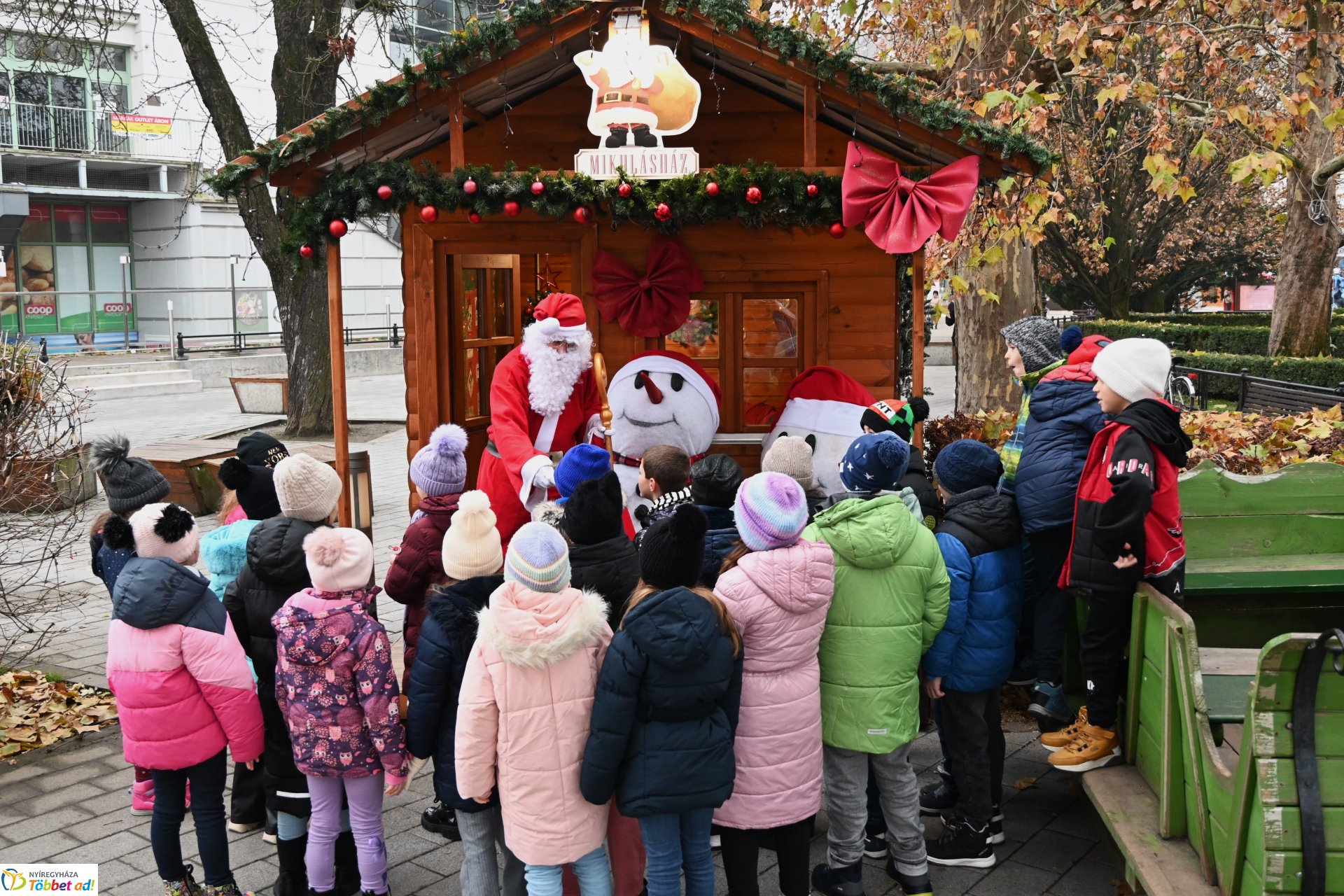 A Mikulás-ház egész héten látogatható