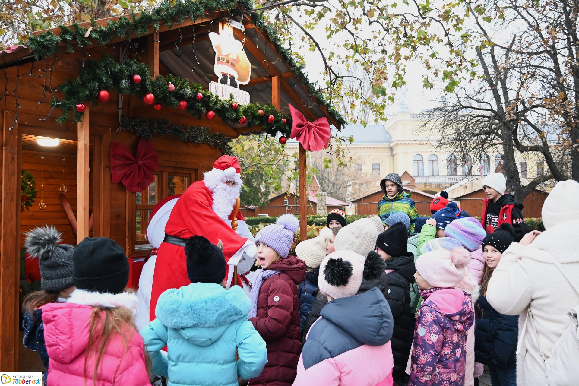 A Mikulás-ház egész héten látogatható