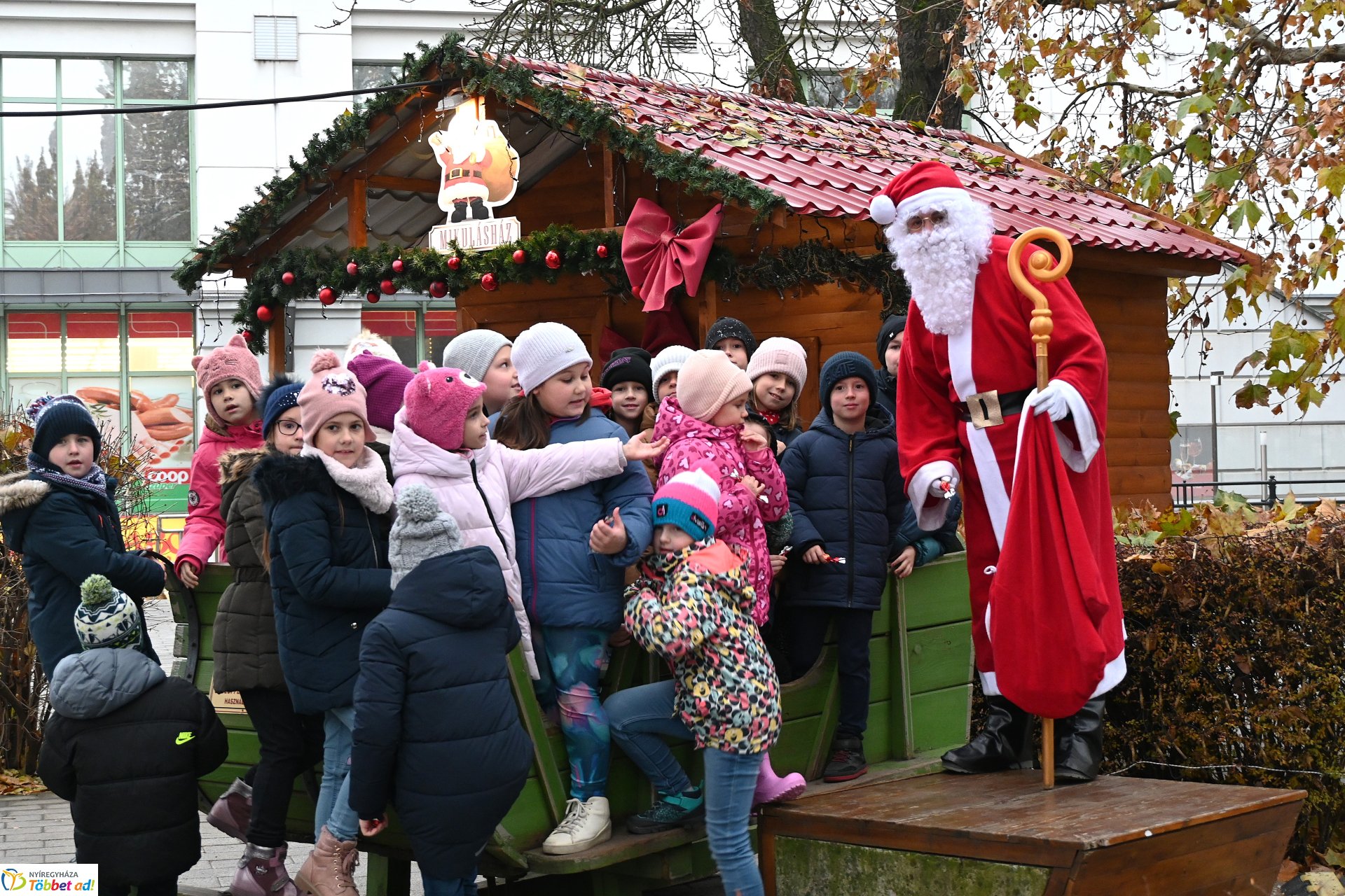 A Mikulás-ház egész héten látogatható