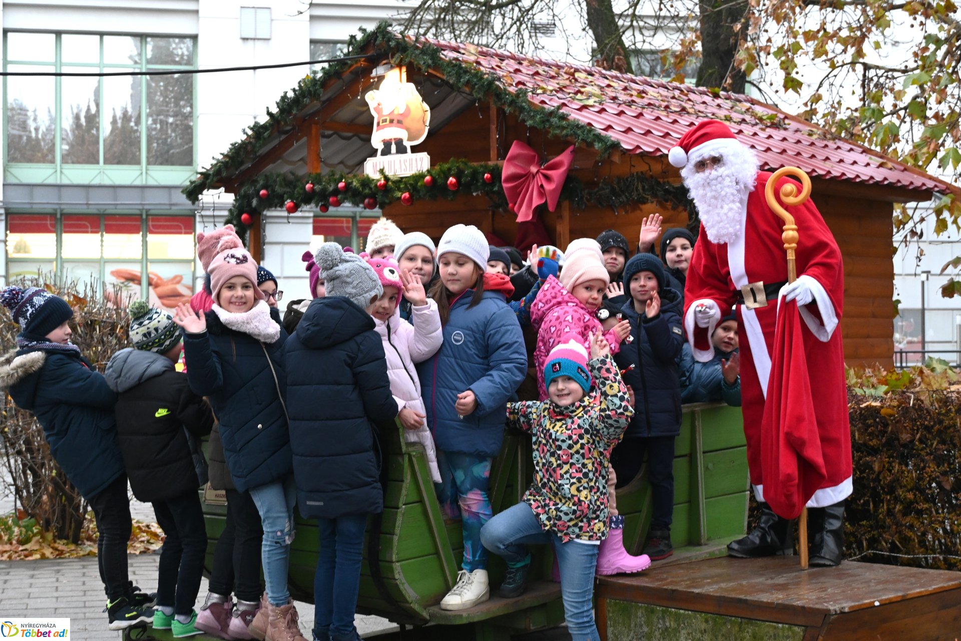 A Mikulás-ház egész héten látogatható