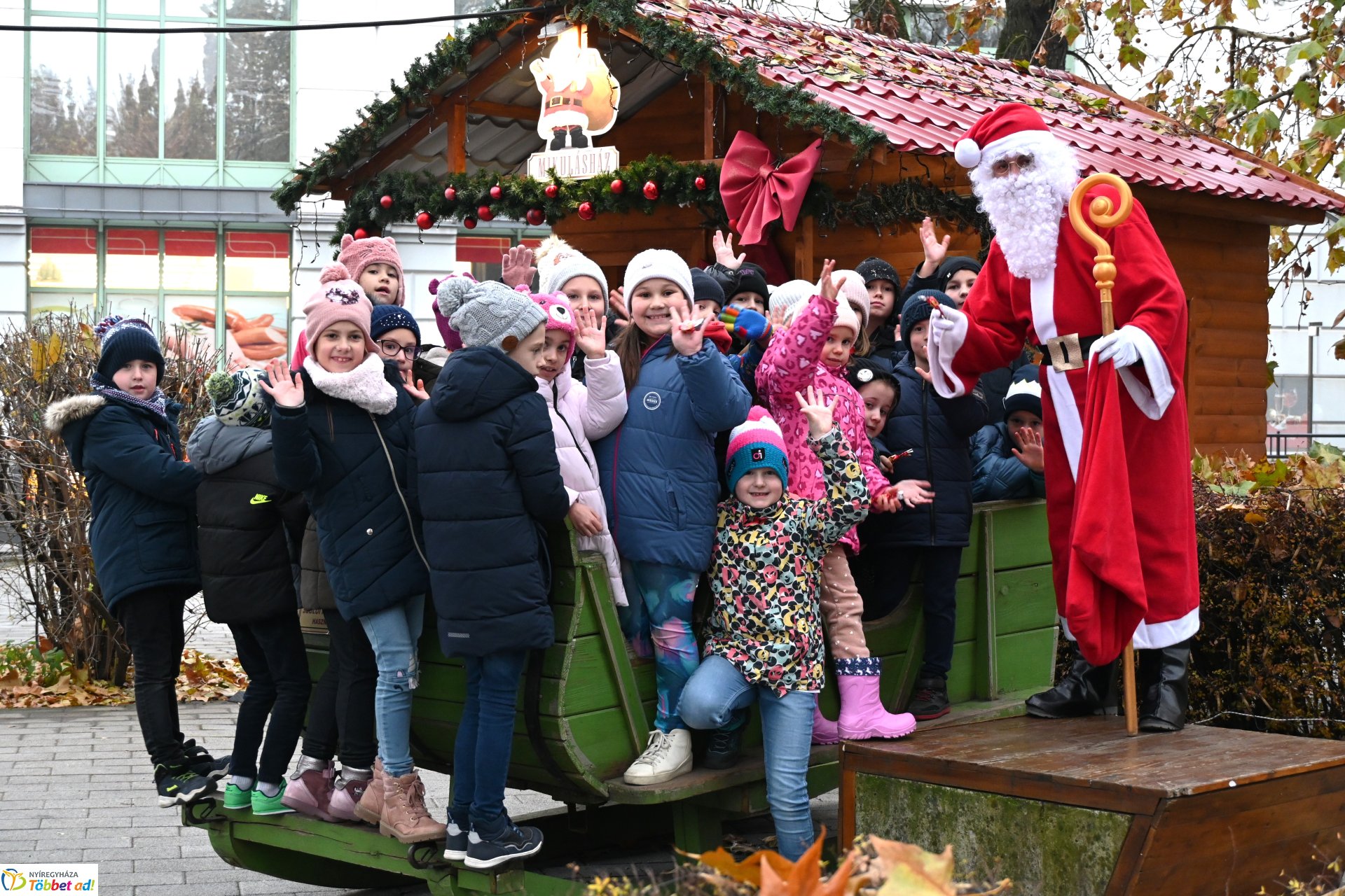 A Mikulás-ház egész héten látogatható