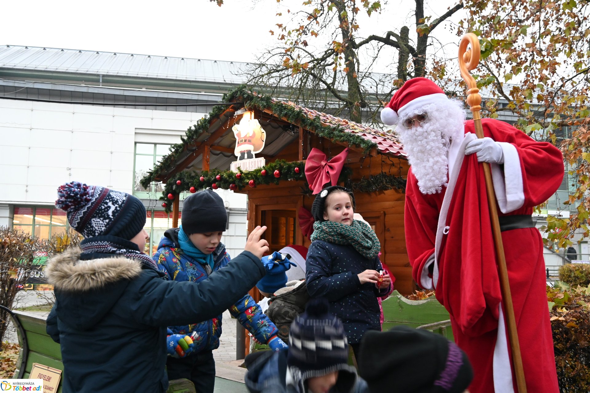 A Mikulás-ház egész héten látogatható