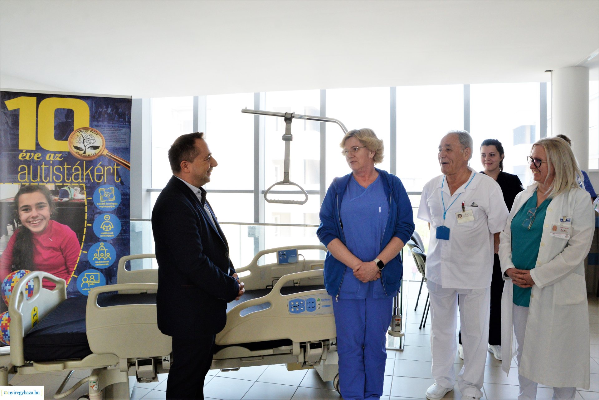 A Most Élsz Egyesület Adománya kórházunk részére