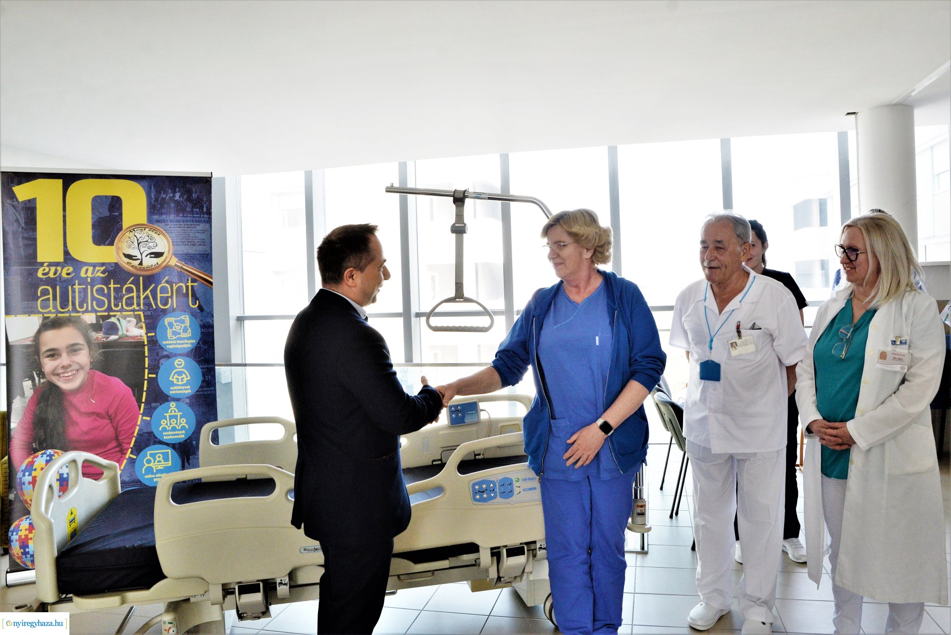 A Most Élsz Egyesület Adománya kórházunk részére