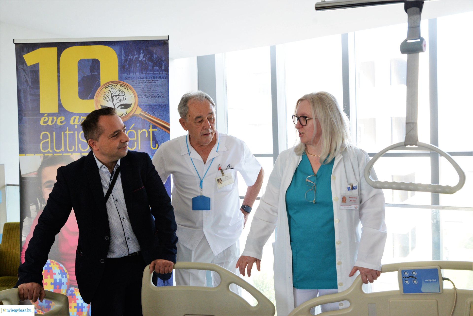 A Most Élsz Egyesület Adománya kórházunk részére