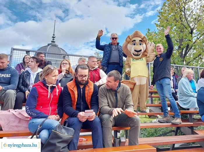 A Nemzeti Vágtán kelt életre a Nyíregyházi Állatpark oroszlánja 