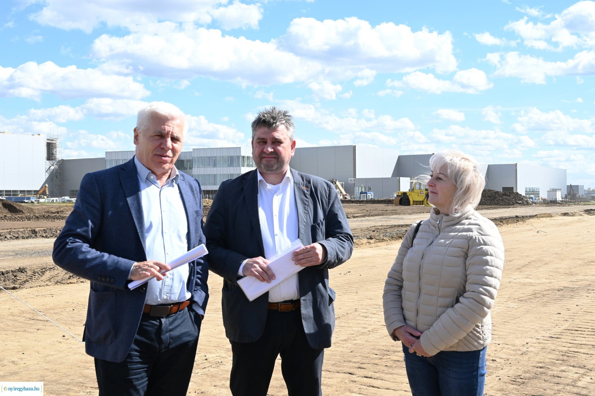 A Nyíregyházi Déli Ipari Park fejlesztéseit mutatták be a sajtó munkatársainak