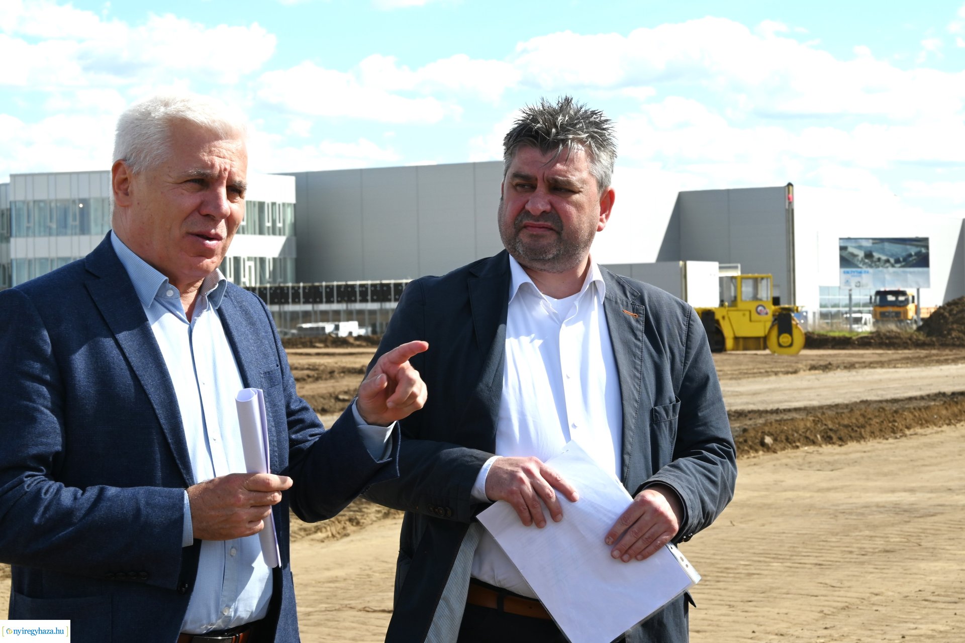 A Nyíregyházi Déli Ipari Park fejlesztéseit mutatták be a sajtó munkatársainak