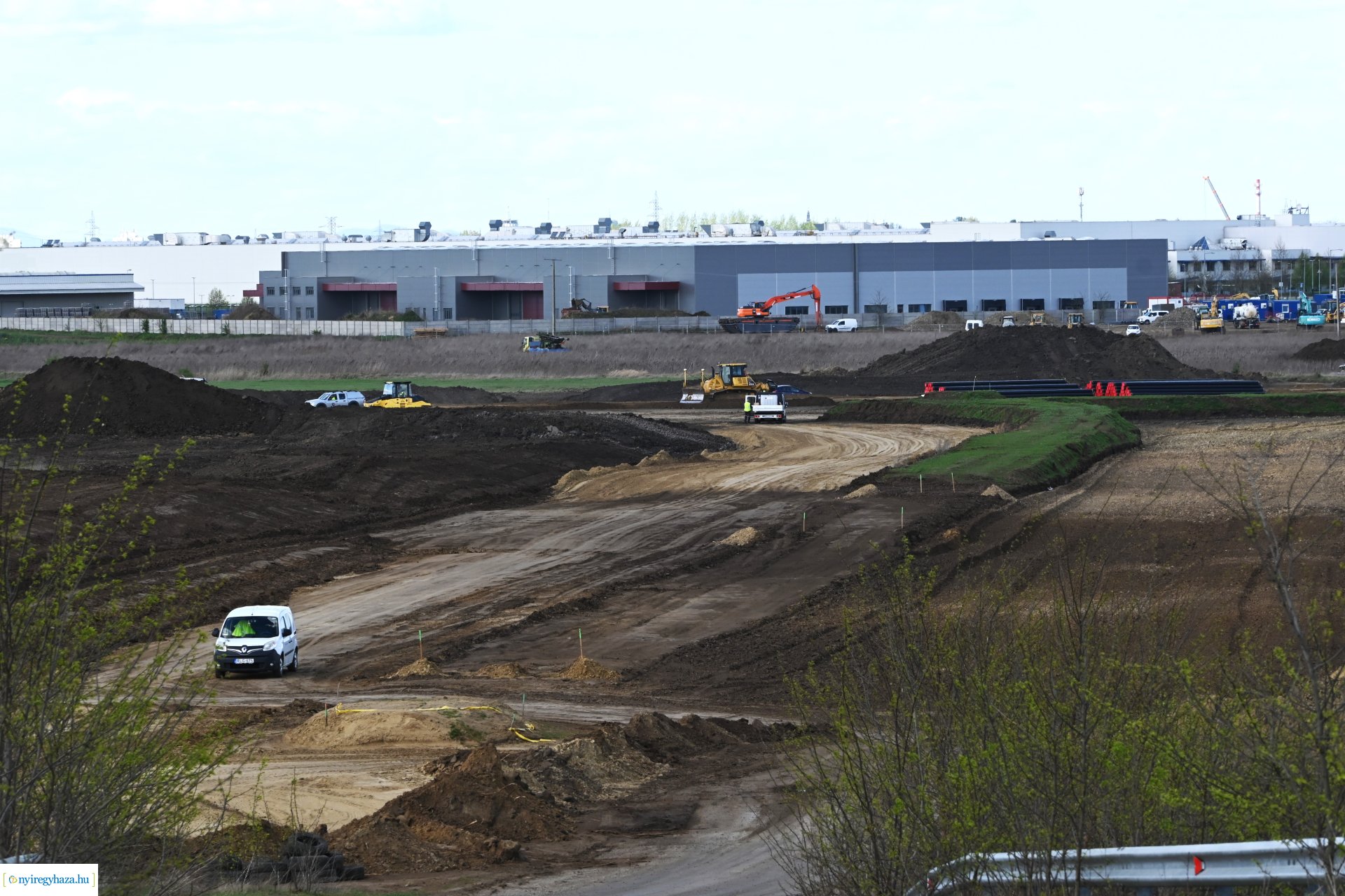 A Nyíregyházi Déli Ipari Park fejlesztéseit mutatták be a sajtó munkatársainak
