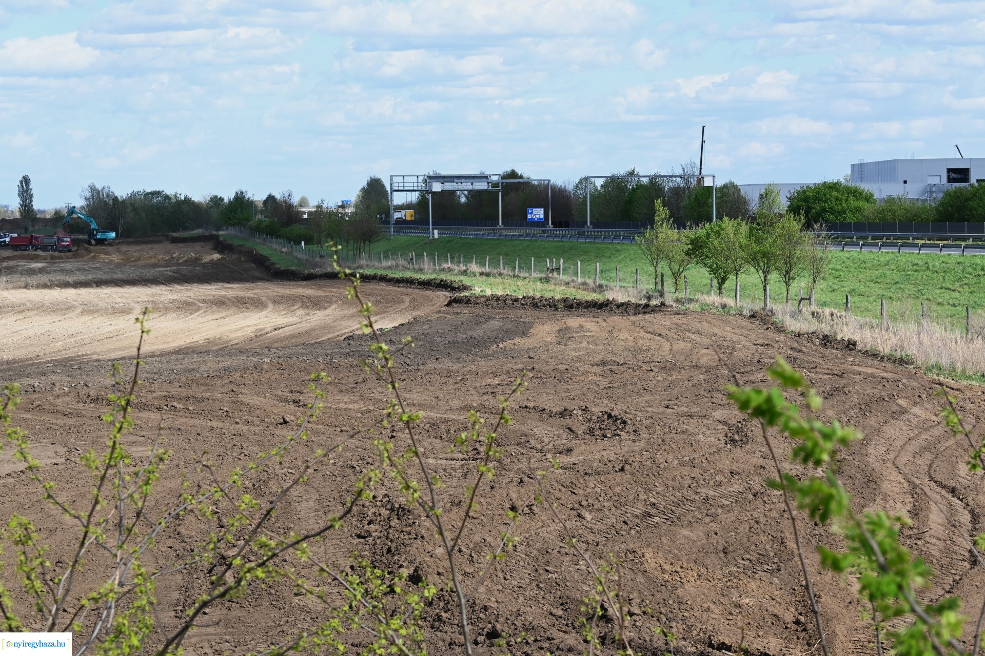 A Nyíregyházi Déli Ipari Park fejlesztéseit mutatták be a sajtó munkatársainak