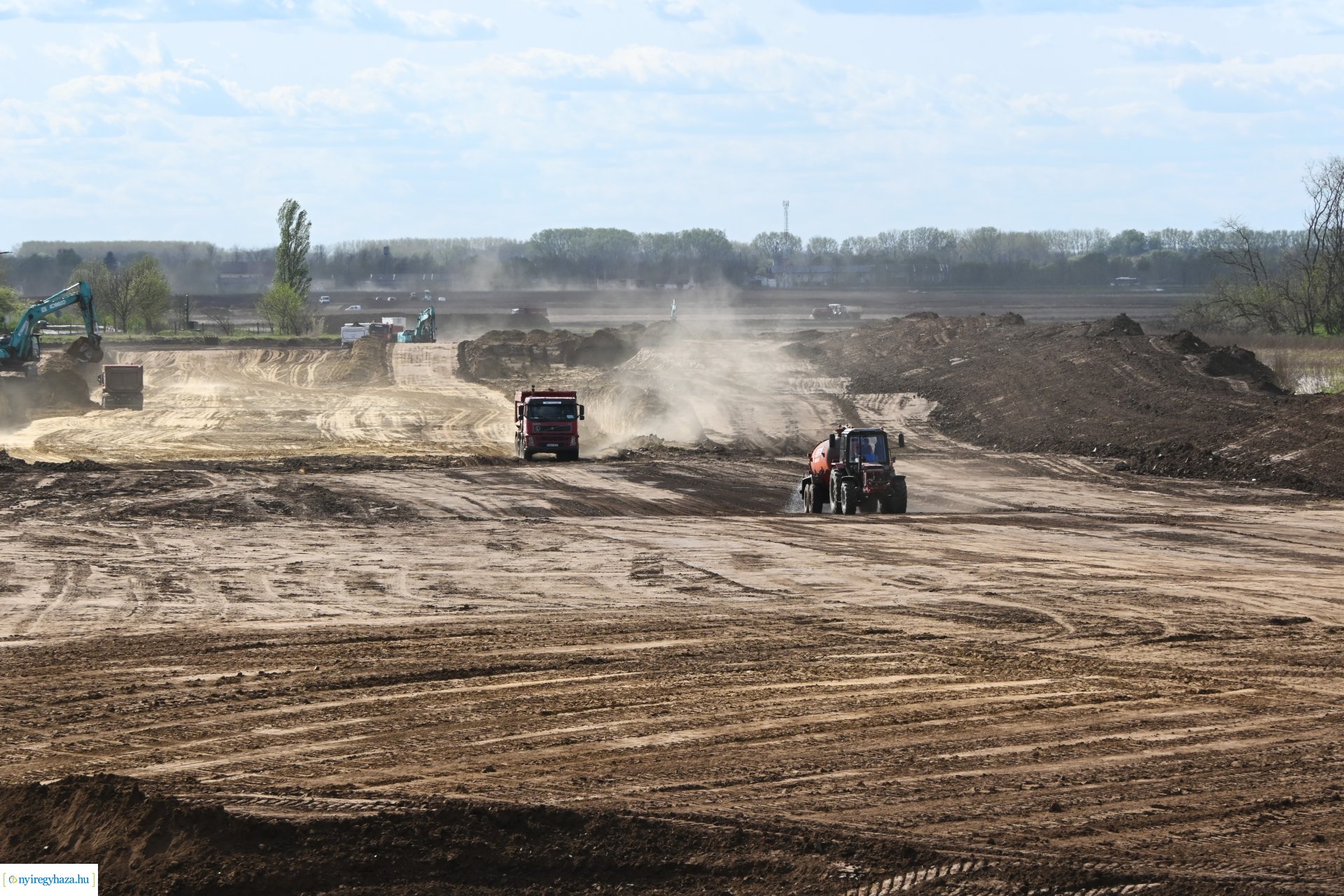 A Nyíregyházi Déli Ipari Park fejlesztéseit mutatták be a sajtó munkatársainak