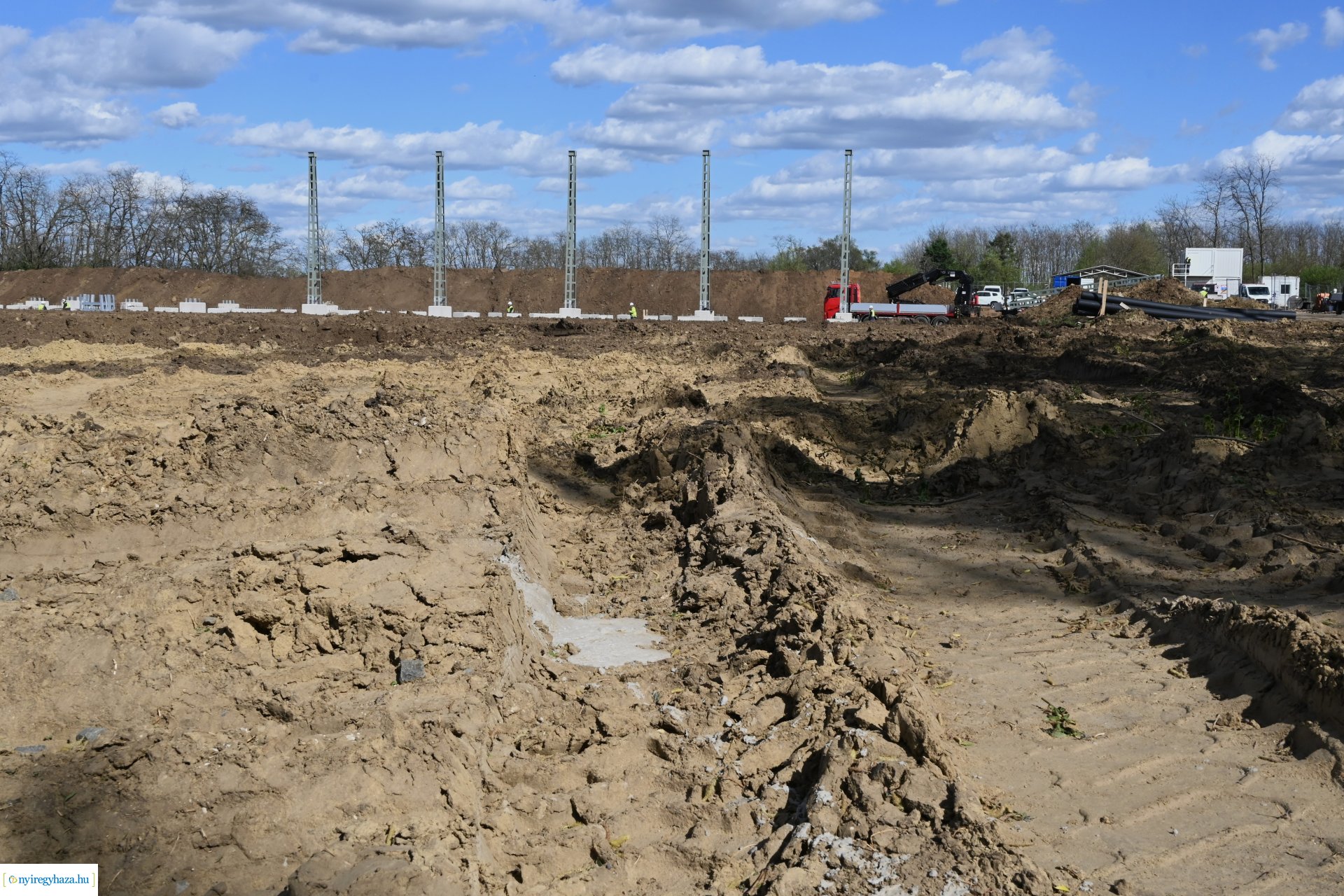 A Nyíregyházi Déli Ipari Park fejlesztéseit mutatták be a sajtó munkatársainak