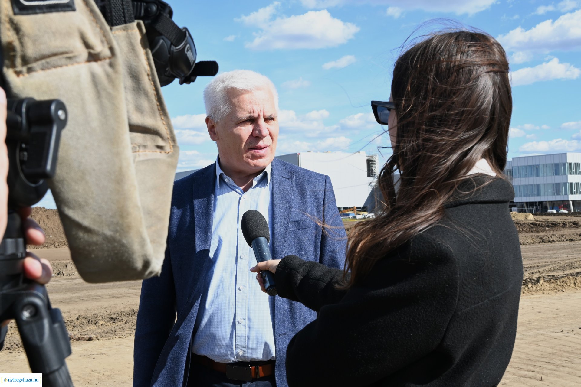 A Nyíregyházi Déli Ipari Park fejlesztéseit mutatták be a sajtó munkatársainak