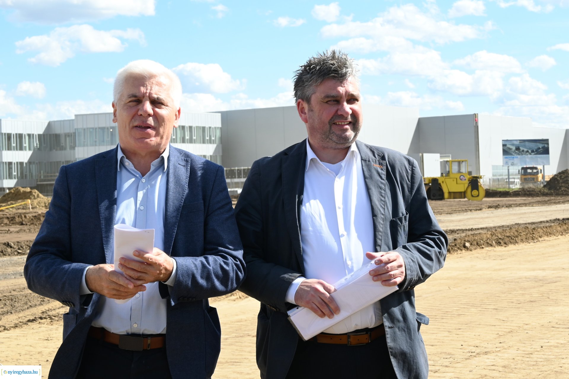 A Nyíregyházi Déli Ipari Park fejlesztéseit mutatták be a sajtó munkatársainak