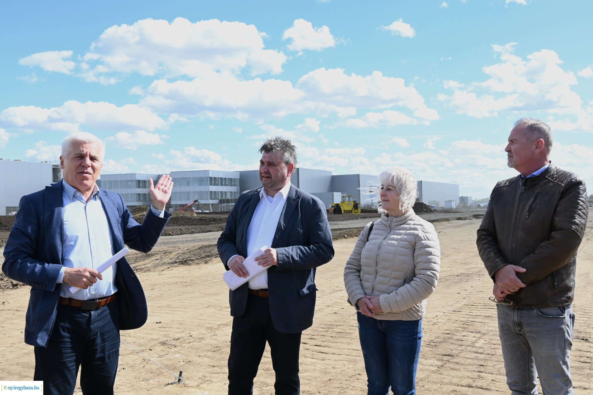 A Nyíregyházi Déli Ipari Park fejlesztéseit mutatták be a sajtó munkatársainak