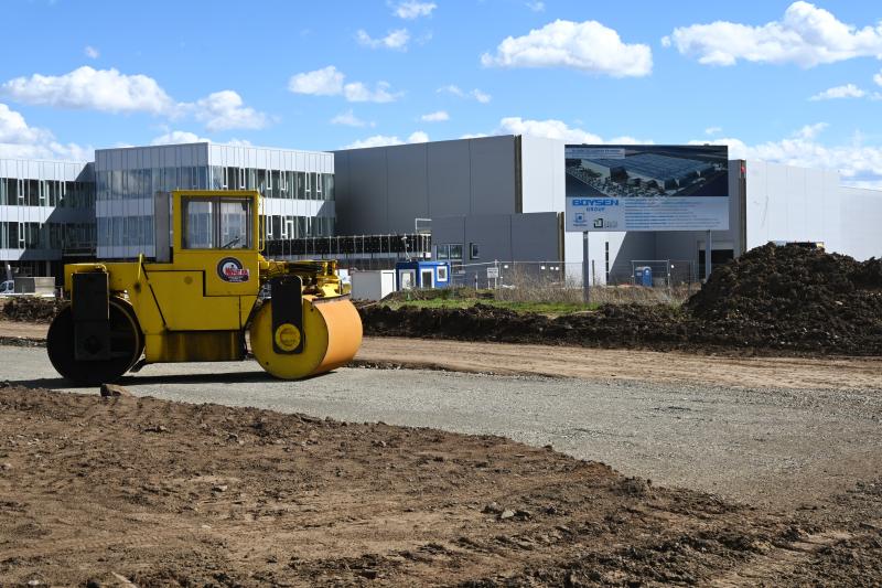 A Nyíregyházi Déli Ipari Park fejlesztéseit mutatták be a sajtó munkatársainak