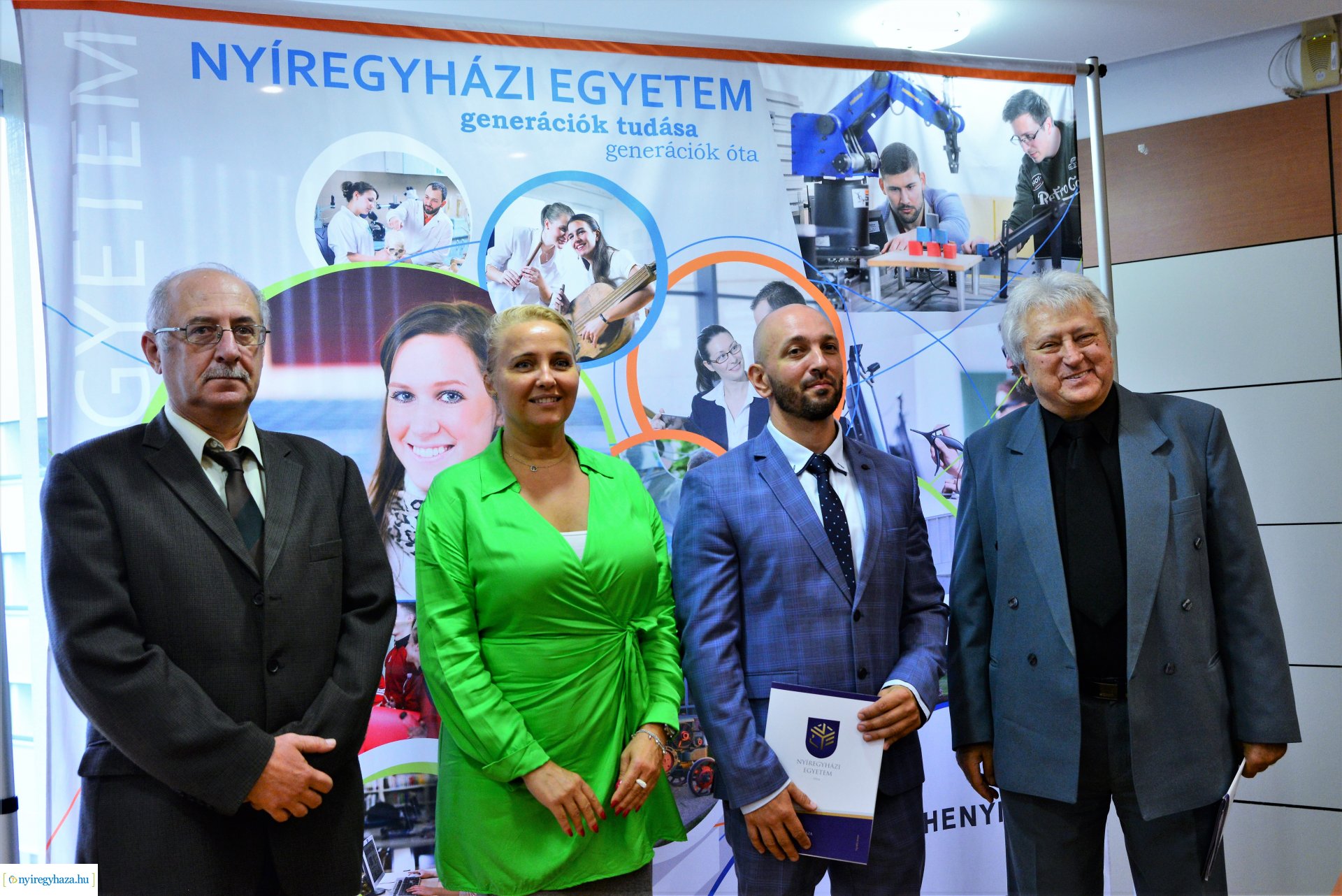 A Nyíregyházi Egyetem és a Start Nonprofit Kft. együttműködési megállapodásának aláírása