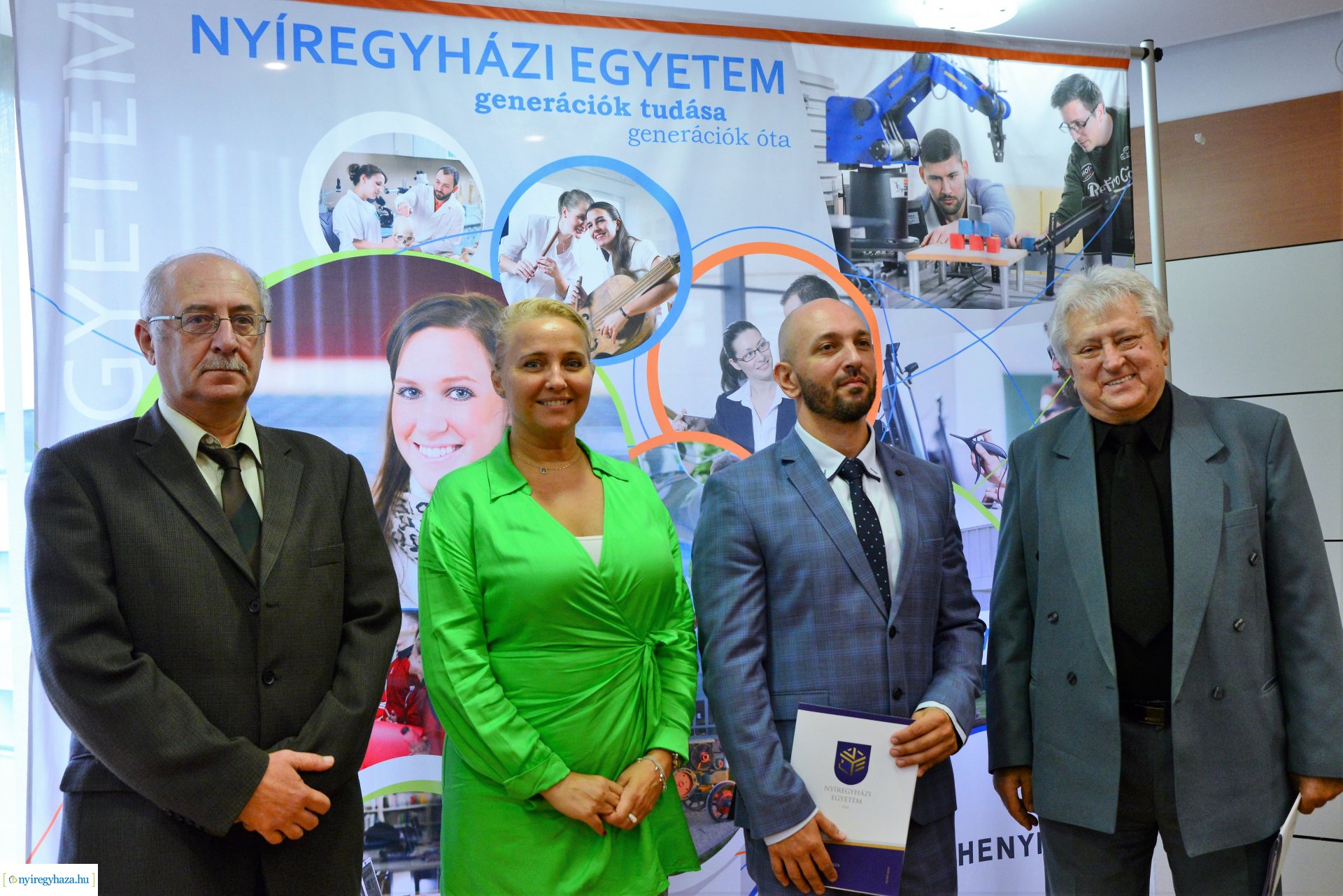 A Nyíregyházi Egyetem és a Start Nonprofit Kft. együttműködési megállapodásának aláírása