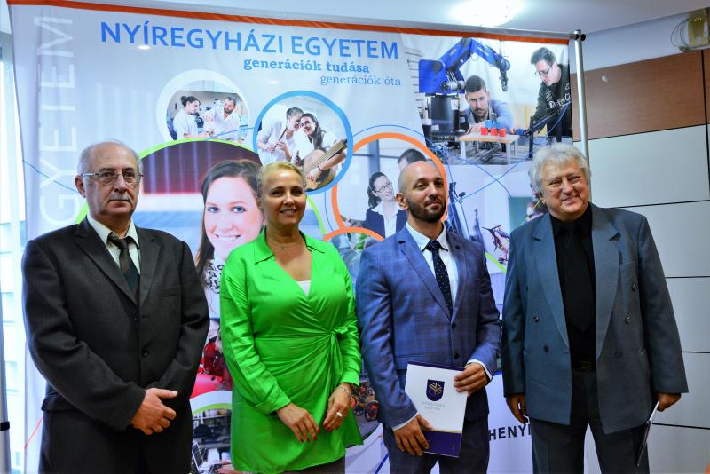 A Nyíregyházi Egyetem és a Start Nonprofit Kft. együttműködési megállapodásának aláírása
