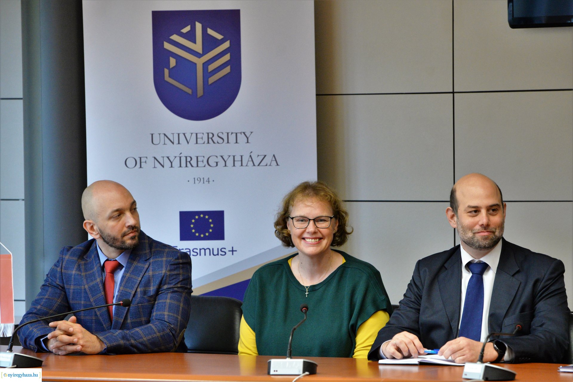 A Nyíregyházi Egyetemre  delegáció érkezett St.Pölten-ből 