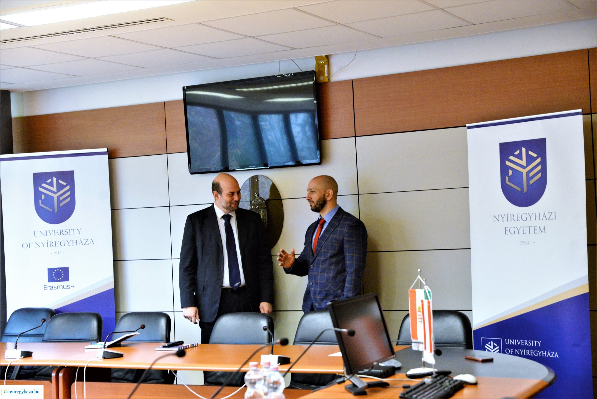 A Nyíregyházi Egyetemre  delegáció érkezett St.Pölten-ből 