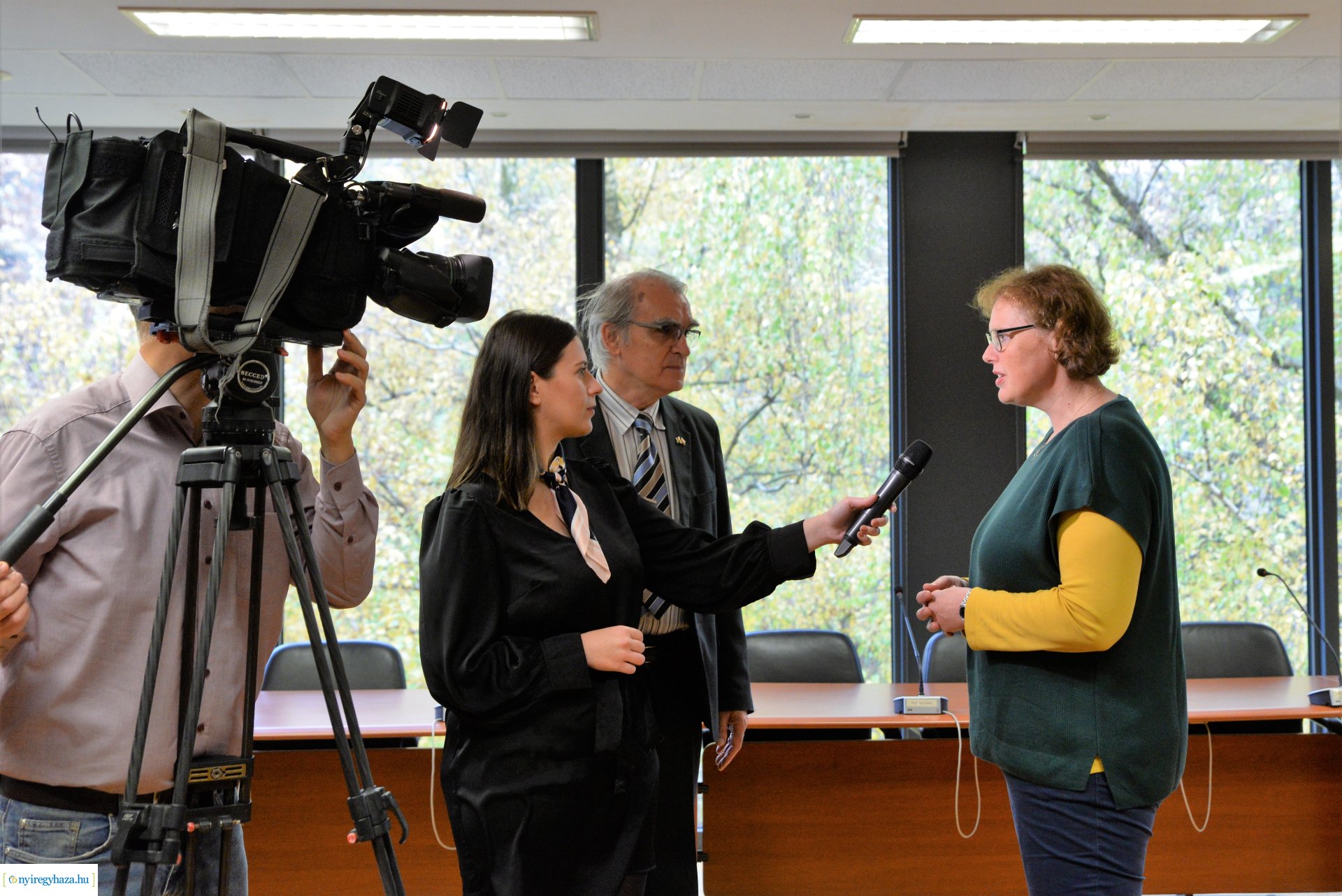 A Nyíregyházi Egyetemre  delegáció érkezett St.Pölten-ből 