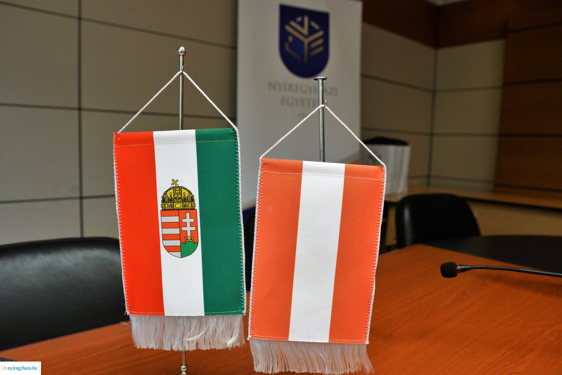 A Nyíregyházi Egyetemre  delegáció érkezett St.Pölten-ből 