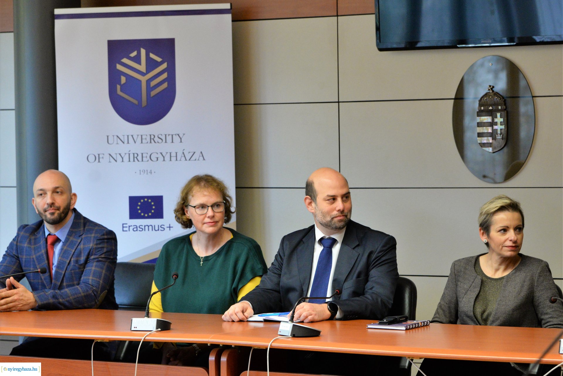 A Nyíregyházi Egyetemre  delegáció érkezett St.Pölten-ből 