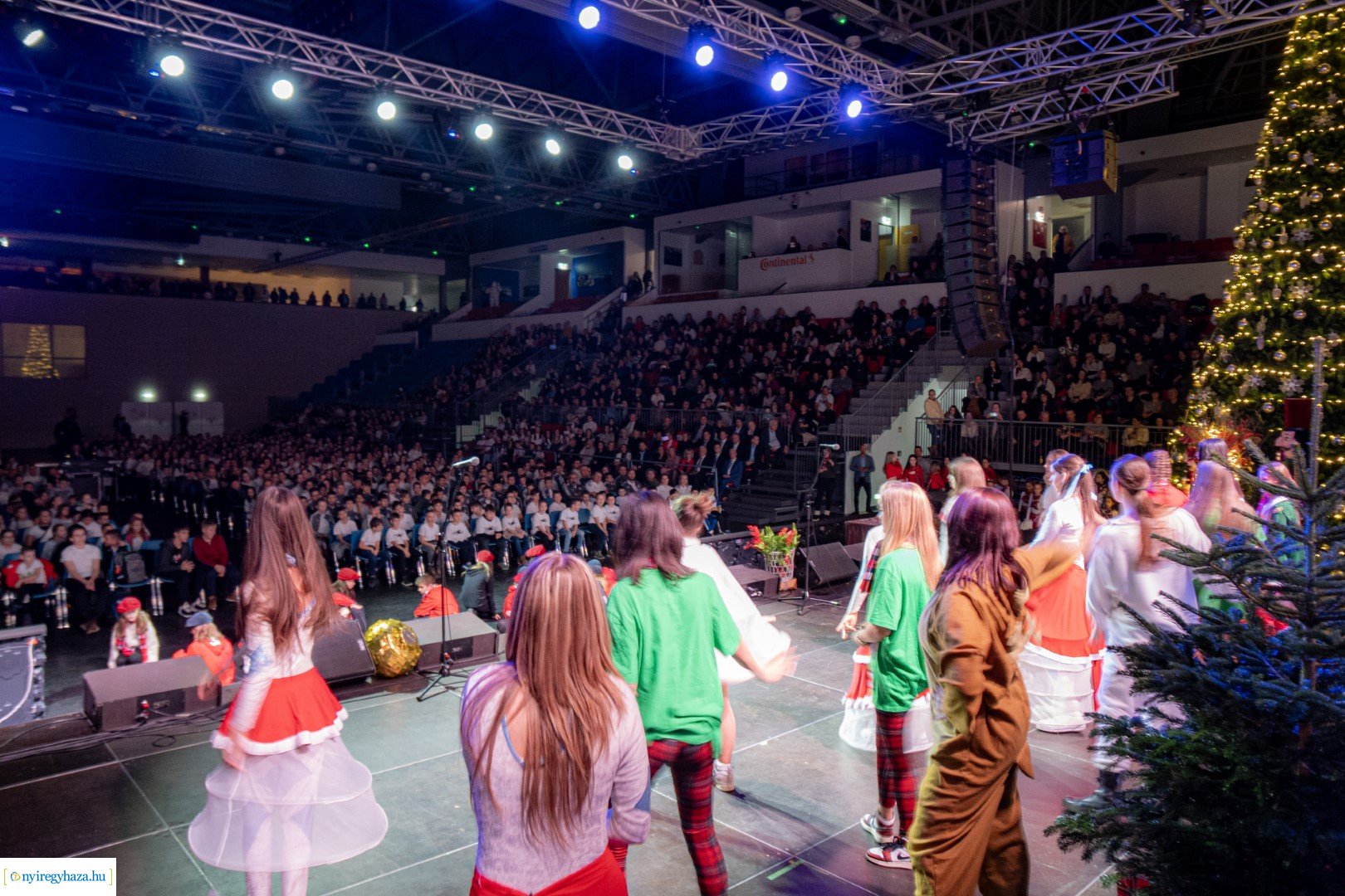 A Nyíregyházi Sportcentrum évzáró rendezvénye a Continentál Arénában