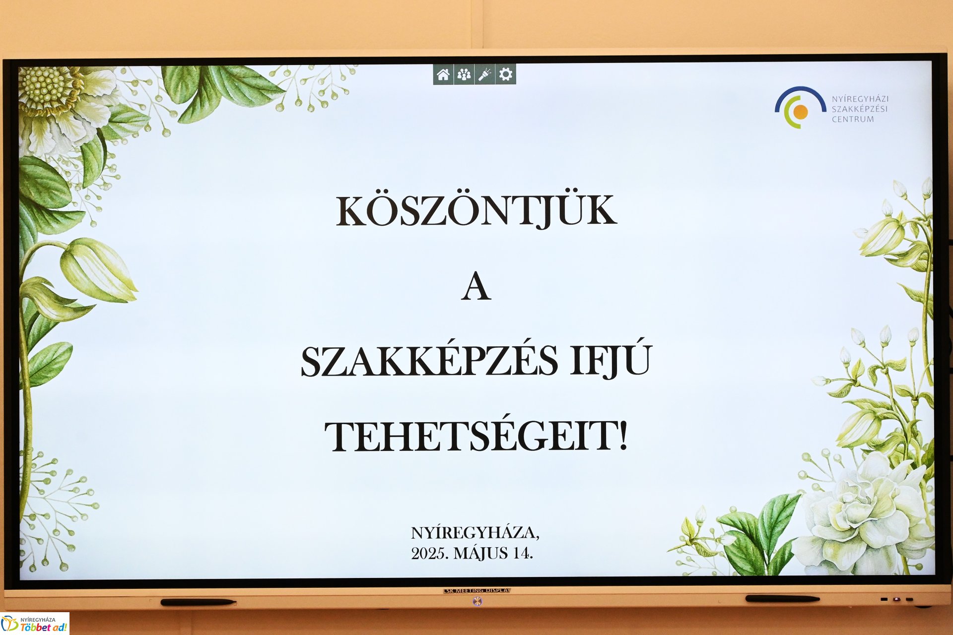 A Nyíregyházi Szakképzési Centrum ifjú tehetségeinek díjátadója