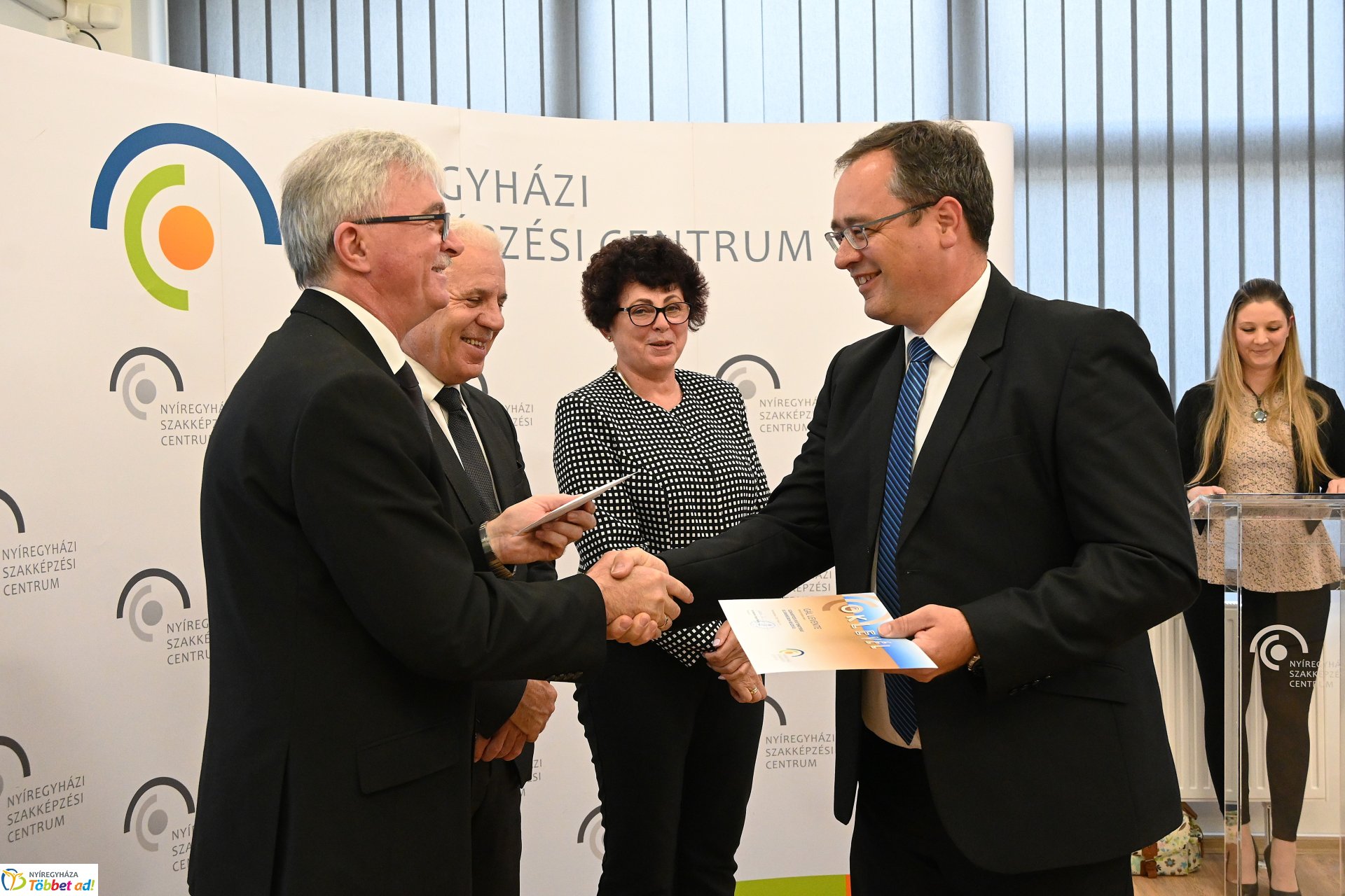 A Nyíregyházi Szakképzési Centrum ifjú tehetségeinek díjátadója