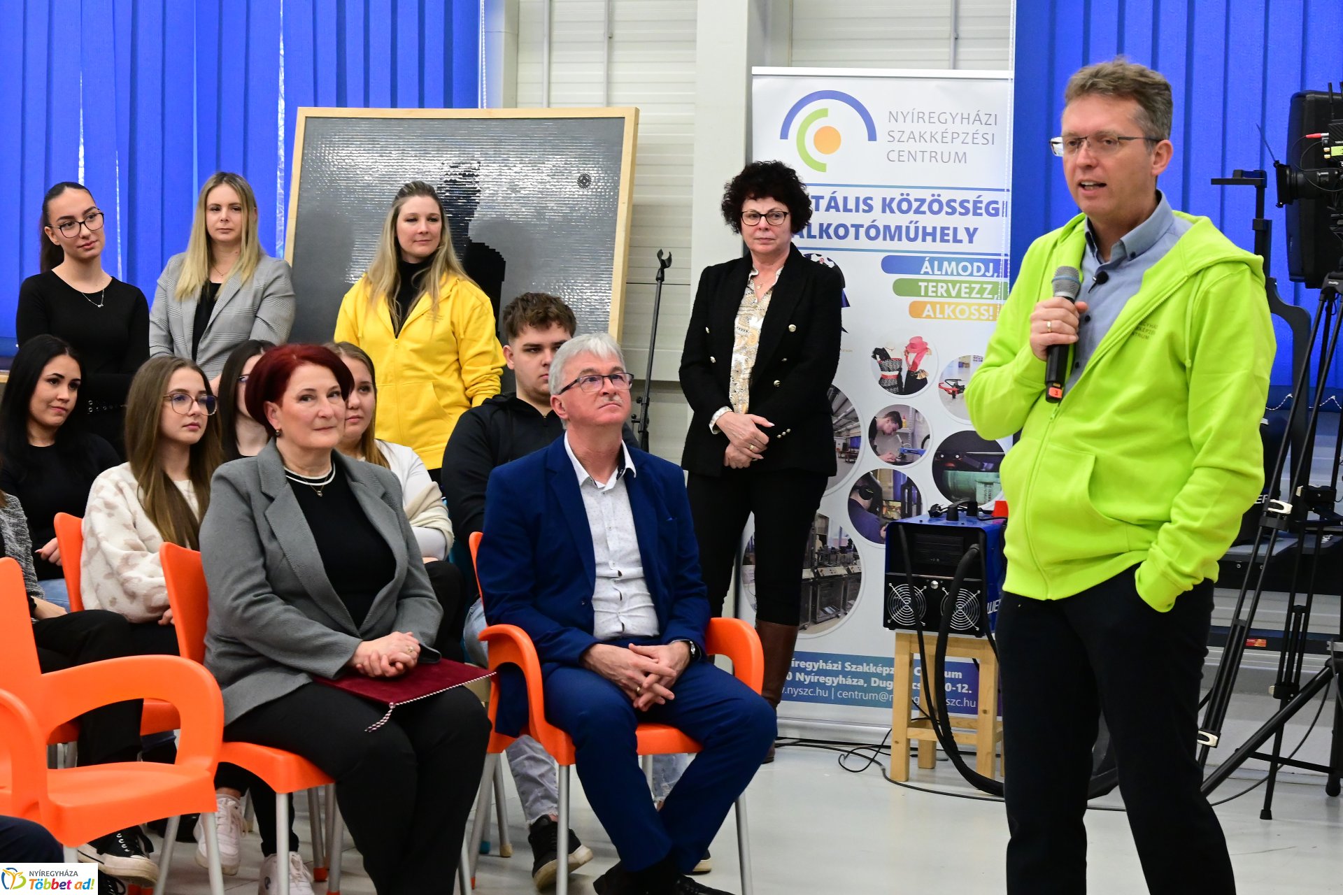 A Nyíregyházi Szakképzési Centrumban - Kérdezd a minisztert!