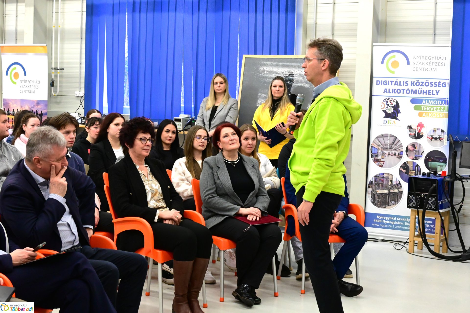 A Nyíregyházi Szakképzési Centrumban - Kérdezd a minisztert!