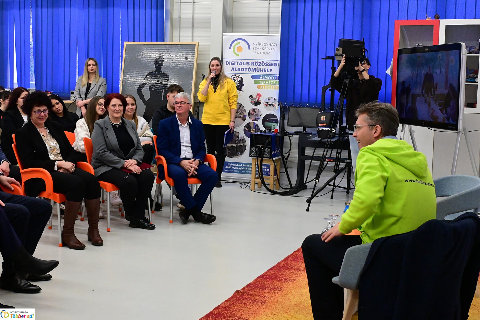 A Nyíregyházi Szakképzési Centrumban - Kérdezd a minisztert!