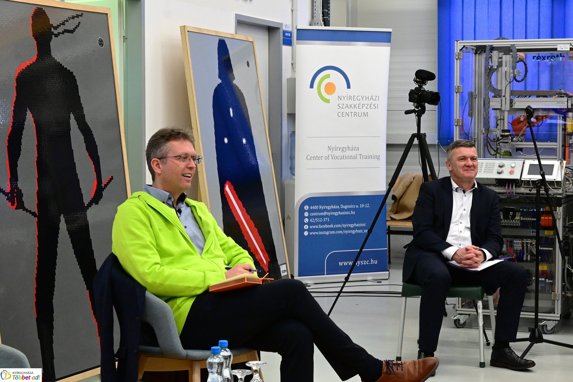 A Nyíregyházi Szakképzési Centrumban - Kérdezd a minisztert!