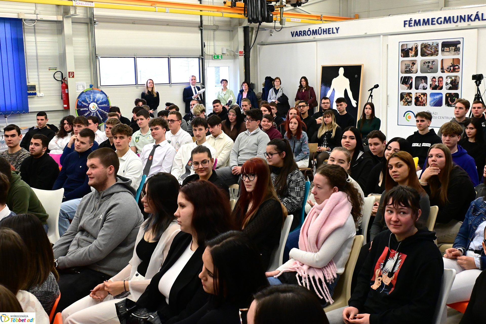 A Nyíregyházi Szakképzési Centrumban - Kérdezd a minisztert!