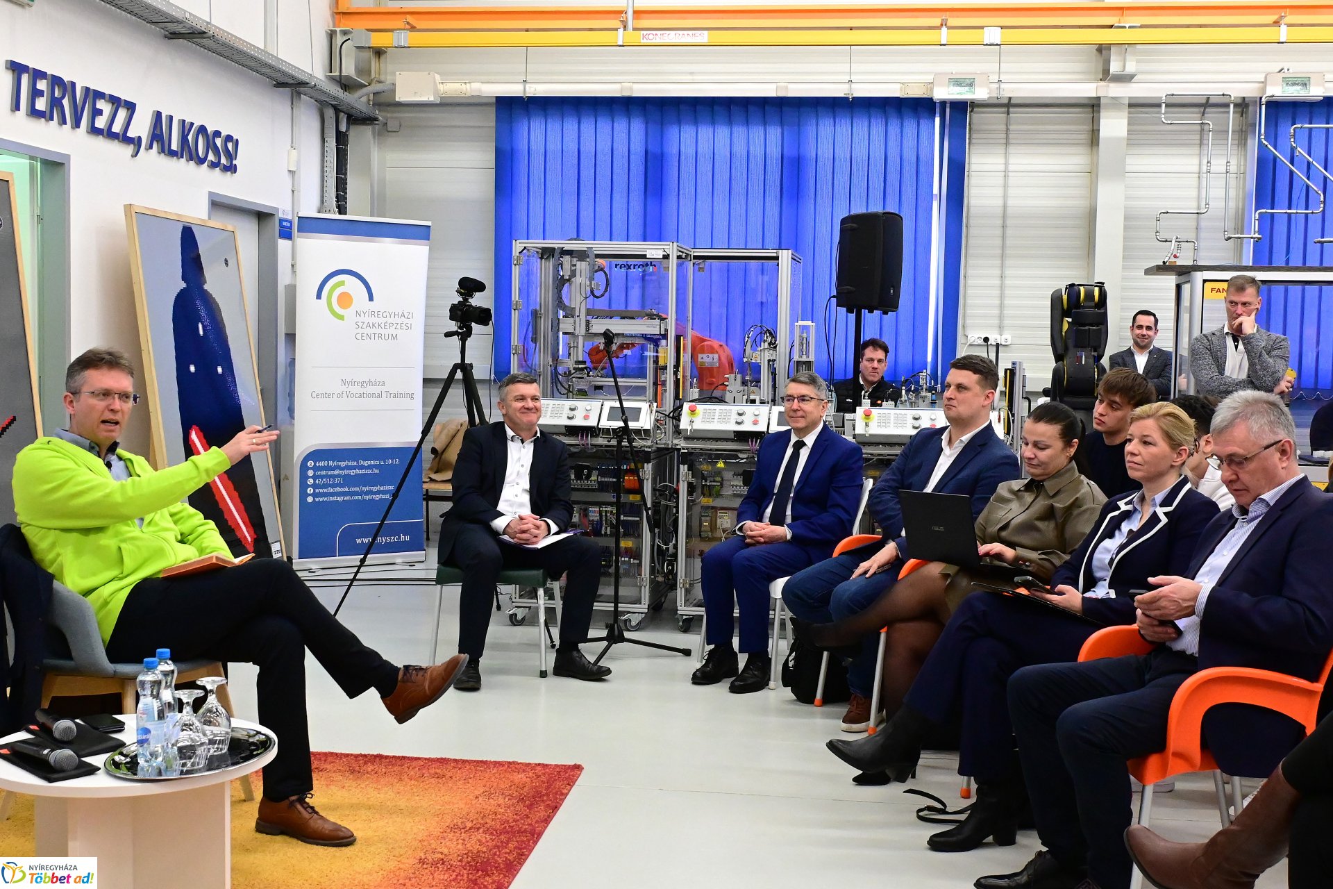 A Nyíregyházi Szakképzési Centrumban - Kérdezd a minisztert!