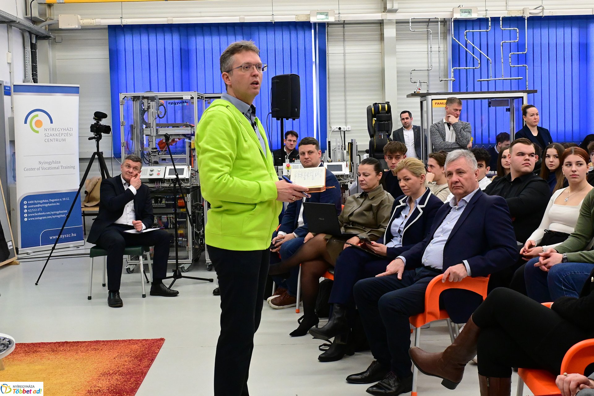 A Nyíregyházi Szakképzési Centrumban - Kérdezd a minisztert!