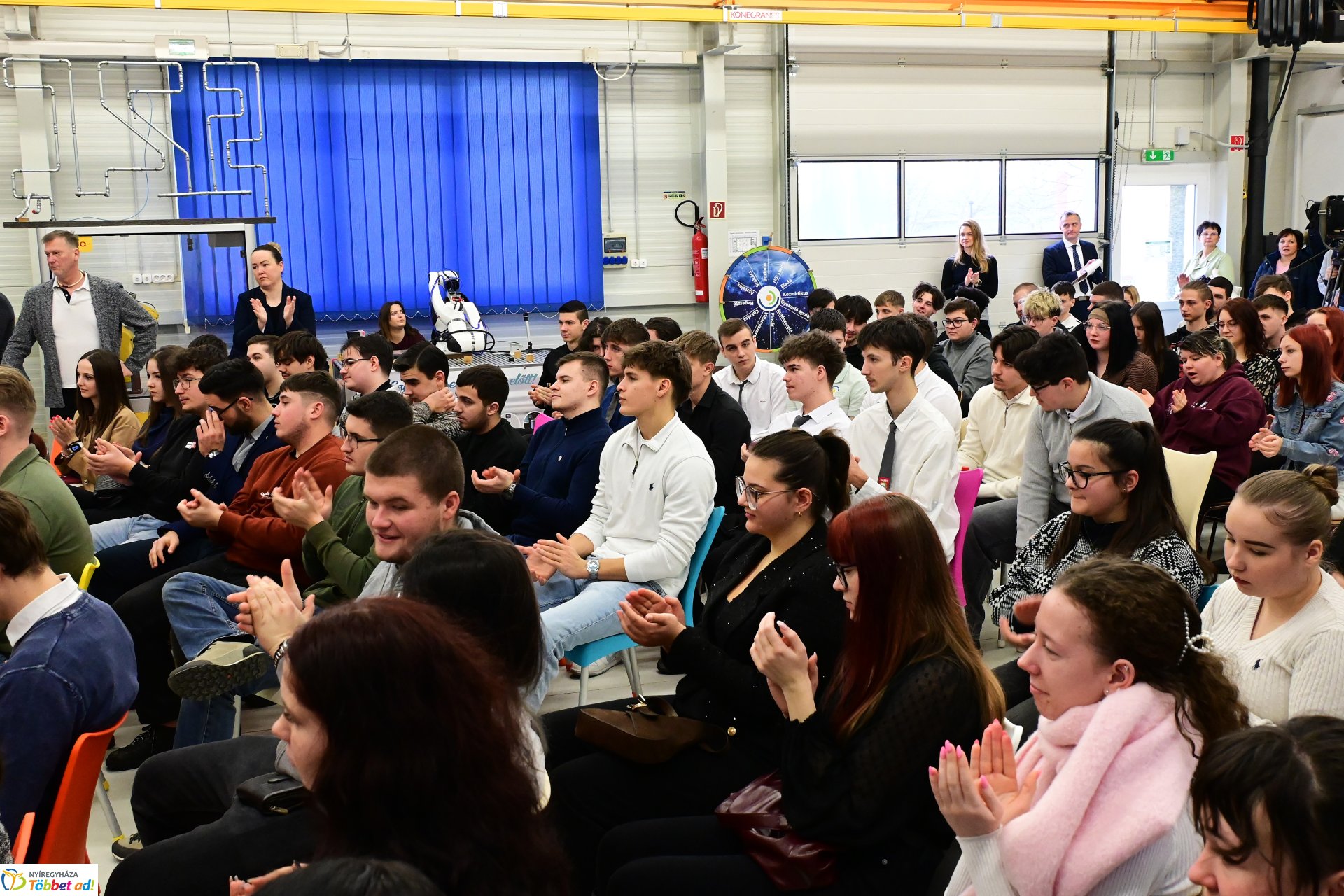 A Nyíregyházi Szakképzési Centrumban - Kérdezd a minisztert!