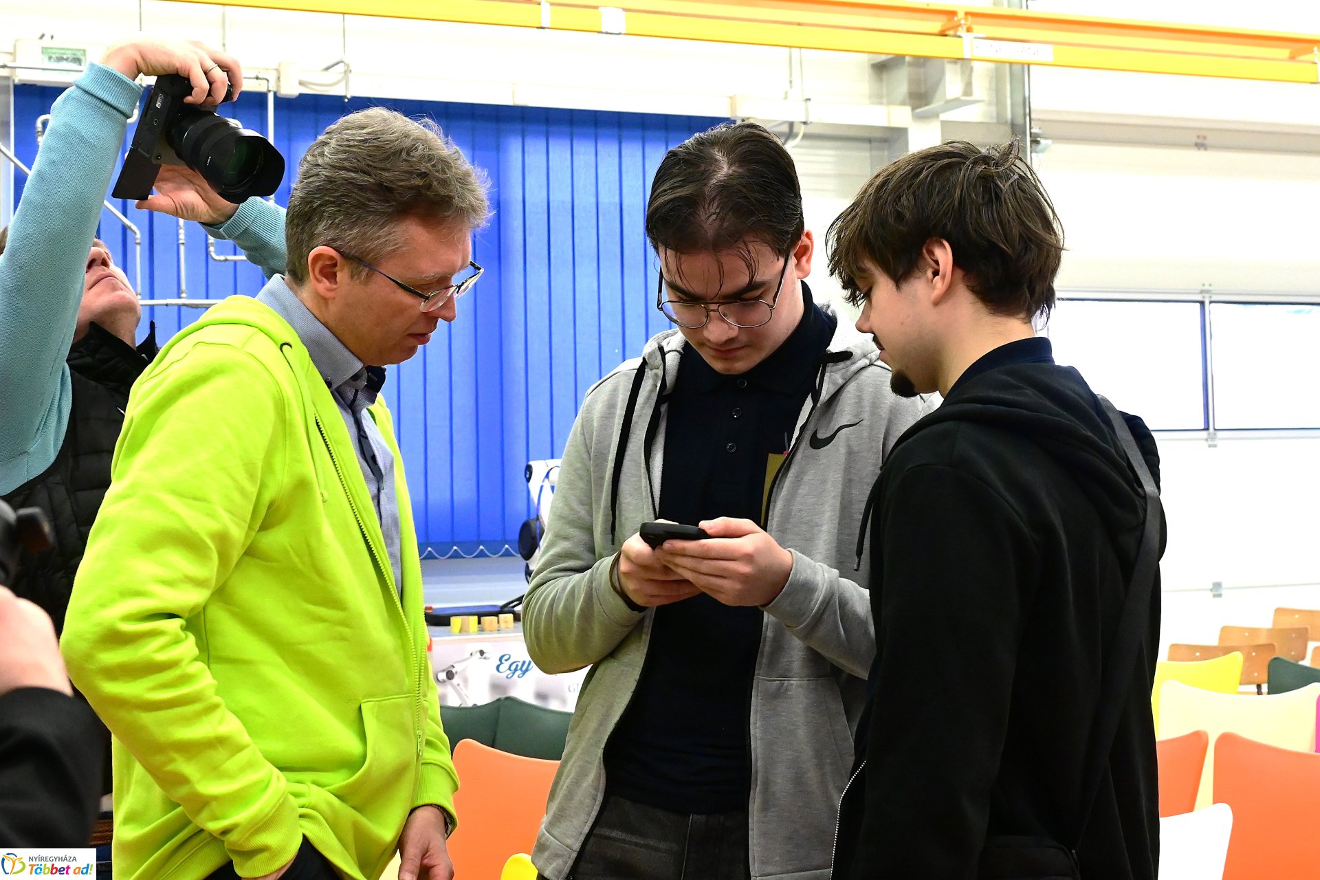 A Nyíregyházi Szakképzési Centrumban - Kérdezd a minisztert!