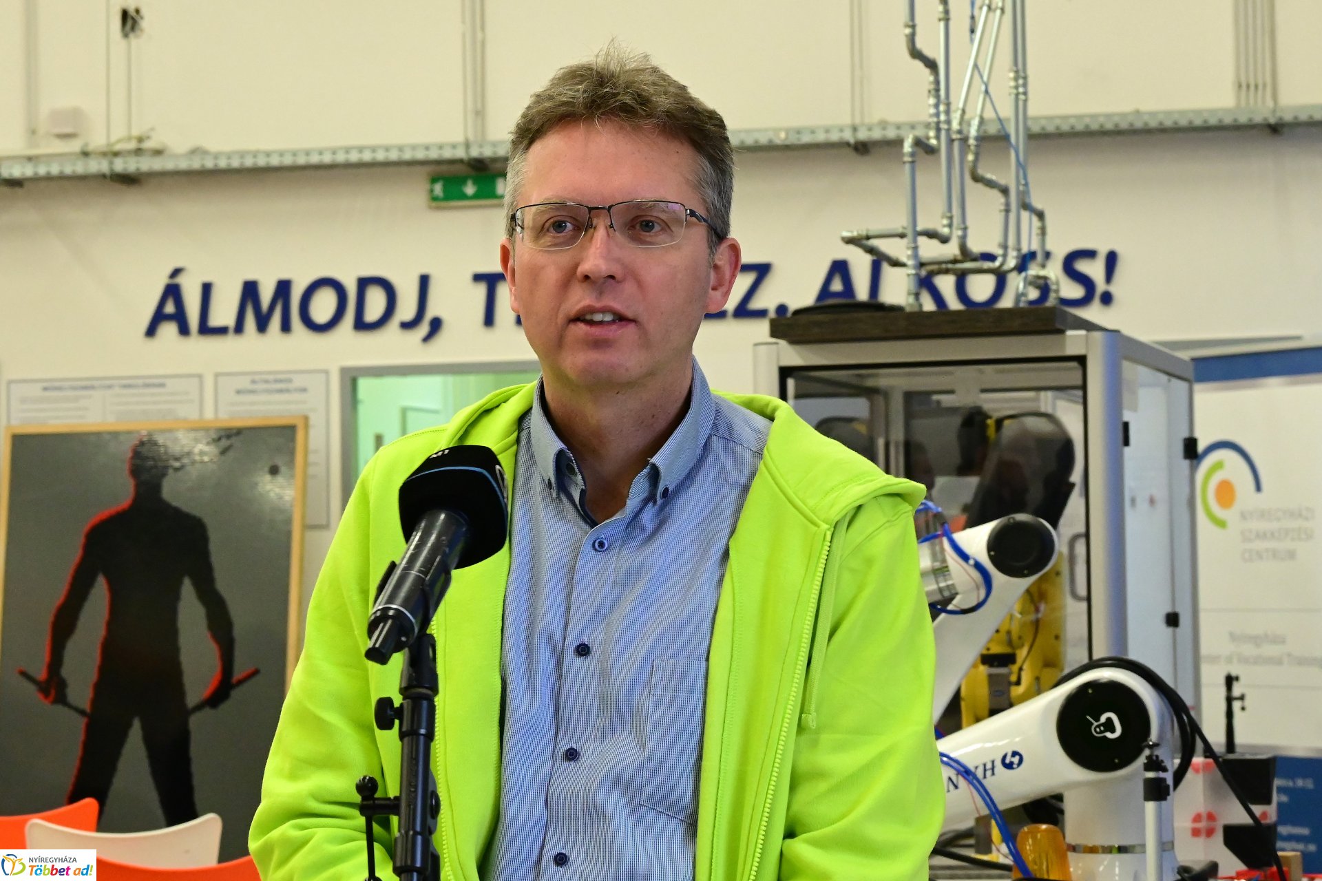 A Nyíregyházi Szakképzési Centrumban - Kérdezd a minisztert!