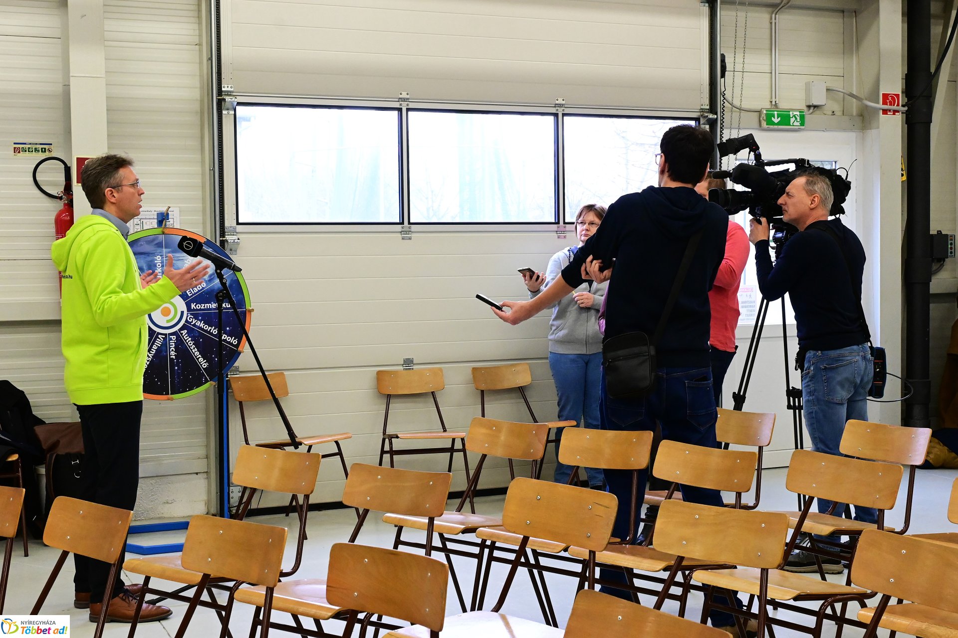 A Nyíregyházi Szakképzési Centrumban - Kérdezd a minisztert!